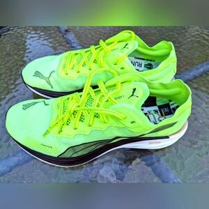 Puma Liberate Nitro 2 Run 75 Running  Mens Size 8 Yellow  Athletic Shoes 377827